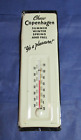 Vintage COPENHAGEN Snuff Tobacco Thermometer Tin Sign ~ VERY COOL ~ WOW ~ LQQK!
