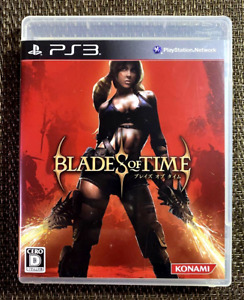 PS3 Blades of Time Konami Japan PlayStation 3 With case Used