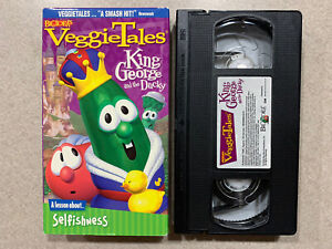 VeggieTales King George and the Ducky (VHS 2000) A Lesson About Selfishness