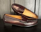 Cole Haan Pinch Penny Loafers Burgundy Leather Casual Shoes 03504 Size 12 D