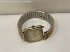 VTG. HAMILTON Men's 10K Gold Plated Watch with Speidel Band- WORKS GREAT!