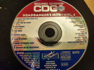 New ListingSound Choice Karaoke CD 8373 - Headbanger Hits