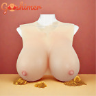 C-H Cup Silicone Breast Forms Breastplates Fake Boobs Crossdresser Drag Queen