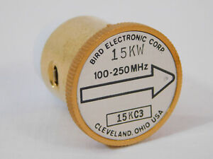 Bird 15KC3 100-250MHz 15kW VHF Element Slug for Line Section Meter (excellent)