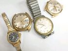 Lot Of 4 Timex Vintage Watches Untested