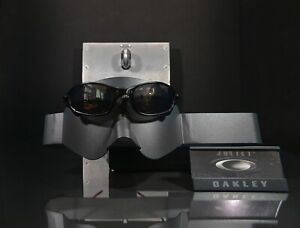 Oakley JULIET Carbon Finish Glasses-Oakley Black Iridium Lenses+Vault+Soft Bag