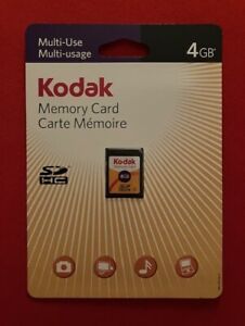 Kodak Multi-Use 4GB SDHC SD Memory Card - NEW