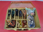 Vintage Dual Sided Plano Magnum 1122 Tackle Box Full Of Fishing Lures