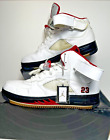 Size 11.5 - Jordan Fusion 5 White - 318608-161