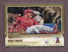 MIKE TROUT ANAHIEM ANGELS 2015 TOPPS SERIES 2 GOLD BASEBALL CARD #510