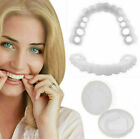 Smile Snap On Upper＆Bottom Set False Teeth Denture Dental Tooth Cover Protection