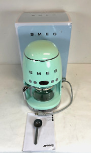 Used -Smeg DCF02PGUS Pastel Green 50's Retro Style Drip Coffee Machine-damaged