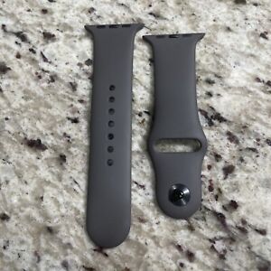 Original Apple Watch Series SE 5 4 3 2 1 Sport Band 42/44mm Strap - Gray S/M
