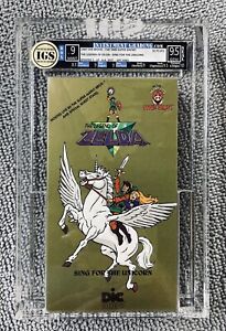 IGS 9/9.5 — THE LEGEND OF ZELDA — SING FOR THE UNICORN — VHS (FACTORY I-SEAM)