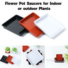 Square Flower Pot Drip Tray Plant Saucer Tray Saucers Plastic Indoor Outdoor