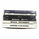 METALLICA 6 CD Lot Good/VG Lightning Justice Black Reload Magnetic Hardwired MTV