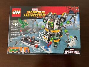 LEGO Marvel Super Heroes SPIDER-MAN: DOC OCK’S TENTACLE TRAP NIB #76059