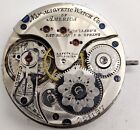 1893 Non Magnetic Watch Co. Grade 82 15 Jewel 16s watch movement Running