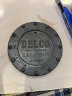 VINTAGE DELCO DRY CHARGE BATTERIES DATE CODE STAMP DISC 1962 Advertising Metal