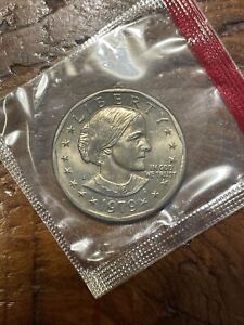 1979 D Susan B. Anthony Dollar from Mint Set in Mint Cello with Free Shipping