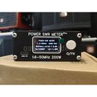 1.6-50MHz 200W Power SWR Meter Pro HF PWR SWR Meter with Digital Display Screen-