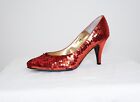 Vintage Fortissimo Red Heels in Box Size 6