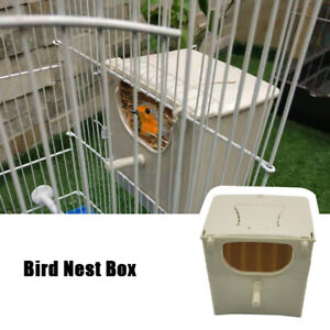New Listing Parakeet House Mating Breeding Box Bird Cage Bird Nest Box Mount Nesting Box