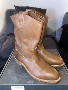 Double H Western Boots Steel Toe Size 9 (similar to Red Wing Pecos)