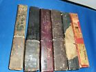 Vintage Straight Edge Razor Cases Boxes Only Lot of 6