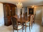 Thomasville Dining Set 8 Chairs and China Cabinet
