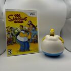 The Simpsons Game Wii Complete w/RARE Homer Stress Ball GameStop Pre Order Promo