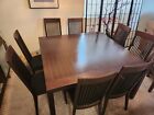 Calligaris Dining Table and chairs for 8 and Buffet