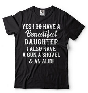 Gift for Father Mens Funny T-shirt Gift from Daughter to Dad Father's day tee
