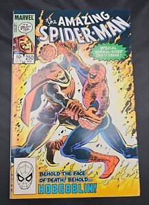 Vintage 1984 Amazing Spider-Man #250 Newsstand! Classic Hobgoblin Cove Marvel