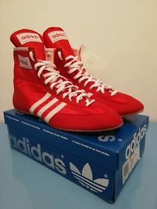 NEW - Size 13 - Rare Vintage Adidas PIN wrestling shoes NO combat speed teal 88s