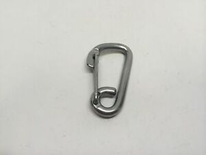 PactradeMarine SS316 Rigging Security Safety Spring Snap Hook With Eye 2.5x1.5''