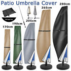 Patio Umbrella Protective Covers Waterproof for 6ft -13ft Garden Outdoor Canopy