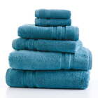 New ListingMainstays Performance Anti-Microbial Solid 6 Piece Towel Set, Aqua