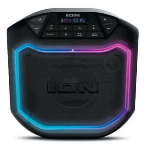 ION Audio Game Day Party Portable Bluetooth Speaker with LED Lighting,new