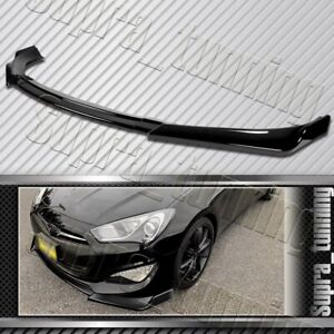 Painted Black For 2013-2016 Hyundai Genesis Coupe KS-Style Front Bumper Body Lip