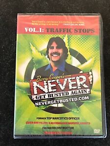BRAND NEW - Barry Cooper's Never Get Busted Again DVD - Vol 1: Traffic Stops