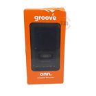 Onn Groove Cassette Recorder with Built-in & External Microphones (100008728)™
