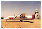 TAM-BRASIL Fokker F-50  Postcard