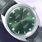 OMEGA SEAMASTER COSMIC AUTOMATIC 24 JEWELS CAL.565 DATE GREEN DIAL MEN'S WATCH