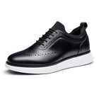 Men Dress Shoes Sneaker Oxfords Casual Wingtip Brogue Non-Slip Formal Shoes Size