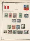 Classic Used Peru Collection On Scott Album Pages (1901-1932) - SEE!!!