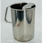 Vintage Vollrath Stainless Steel 3 Qt Metal Pitcher #8113 With Ice Guard USA