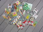 HUGE LOT NEW UNUSED ON  SEALED CARD FISH FISHING LURE SPINNER ACCESSORIES ETC.