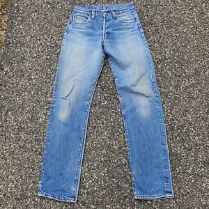 Vintage Levis 501 Made In Usa 80s 70s Distressed Faded Jeans Size 29x33
