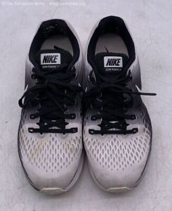 Nike Air Zoom Pegasus 34 Women's Black/White Running Sneakers 883269-100 Sz 8.5
